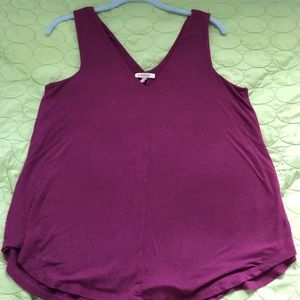 Bordeaux Plum Tank Top